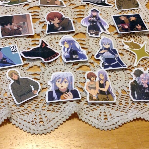 Science Fiction, Japanese, 86 EightySix Stickers - Picture 2 of 5